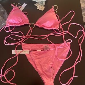 Monica Hansen confetti bikini set size m